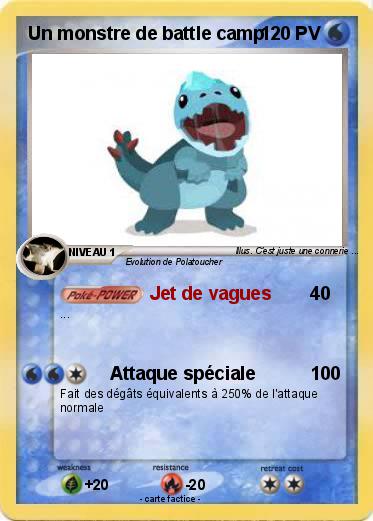 Pokemon Un monstre de battle camp