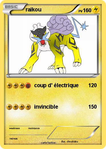 Pokemon raikou