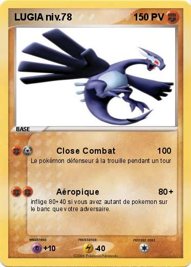 Pokemon LUGIA niv.78