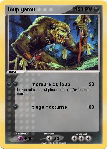 Pokemon loup garou