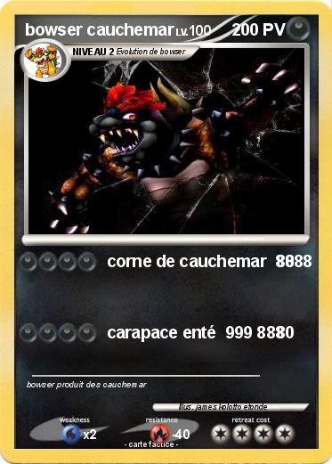 Pokemon bowser cauchemar