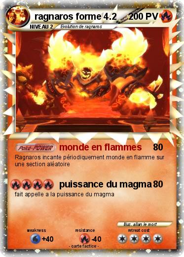Pokemon ragnaros forme 4.2