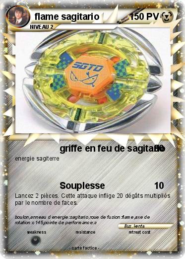 Pokemon flame sagitario