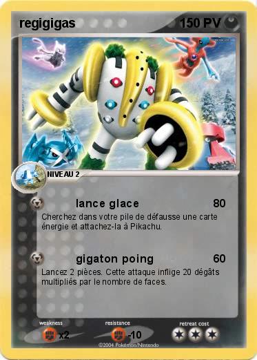 Pokemon regigigas