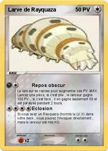 Pokemon Larve de Rayquaza