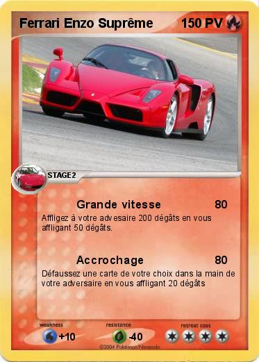 Pokemon Ferrari Enzo Suprême