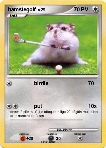 Pokemon hamstegolf