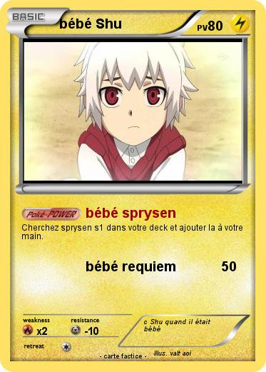 Pokemon bébé Shu