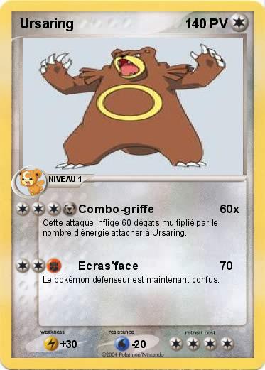 Pokemon Ursaring                          