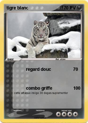 Pokemon tigre blanc