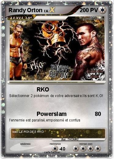 Pokemon Randy Orton