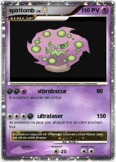 Pokemon spiritomb