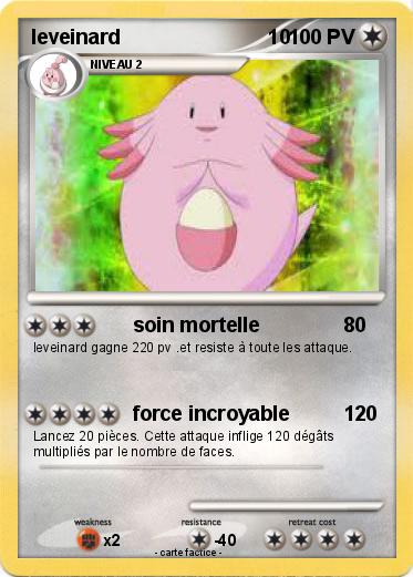 Pokemon leveinard                          10