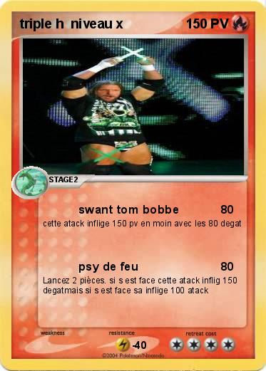 Pokemon triple h  niveau x