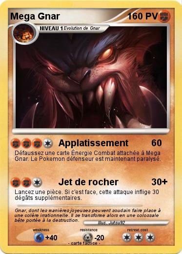 Pokemon Mega Gnar