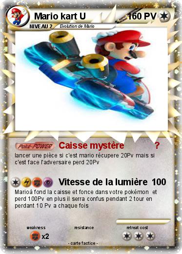 Pokemon Mario kart U