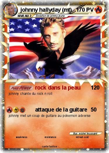 Pokemon johnny hallyday (mt)