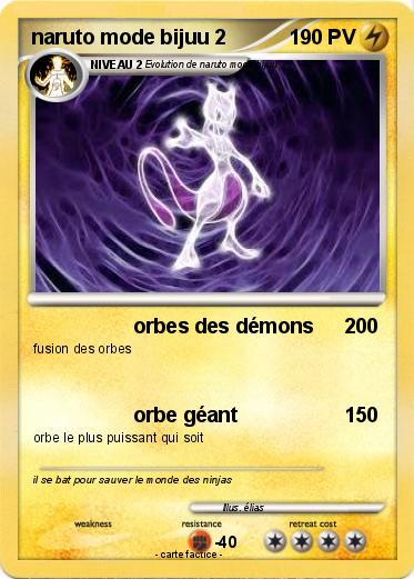 Pokemon naruto mode bijuu 2
