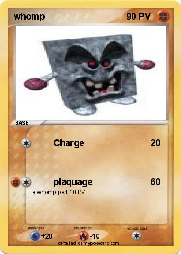Pokemon whomp