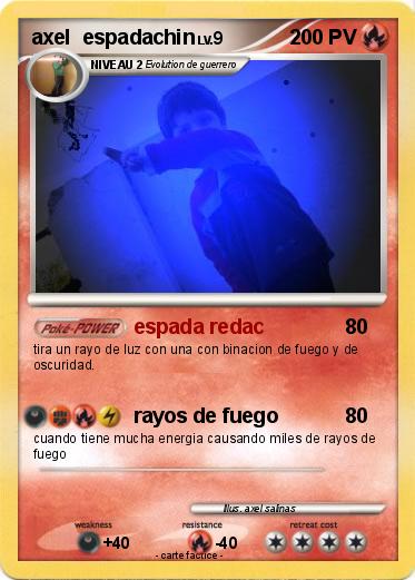 Pokemon axel  espadachin
