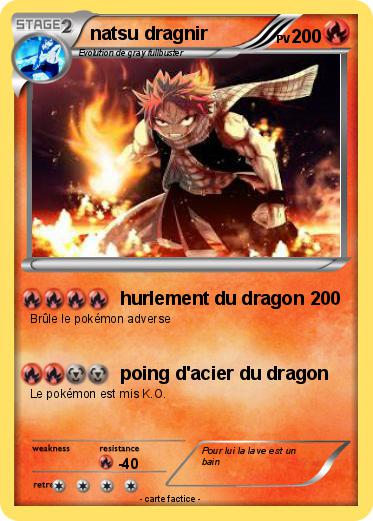 Pokemon natsu dragnir