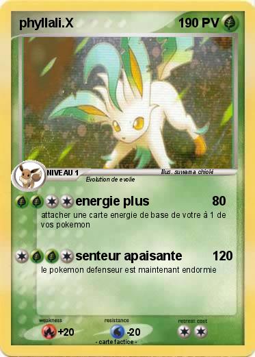 Pokemon phyllali.X