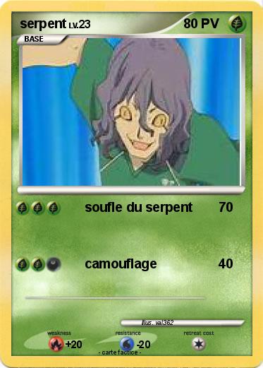 Pokemon serpent