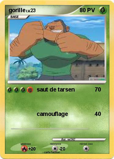 Pokemon gorille