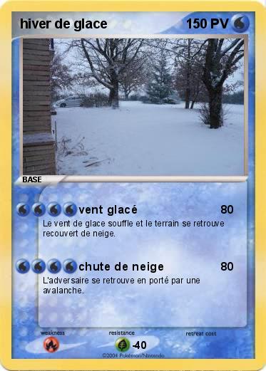 Pokemon hiver de glace