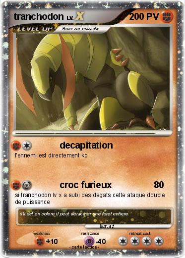 Pokemon tranchodon