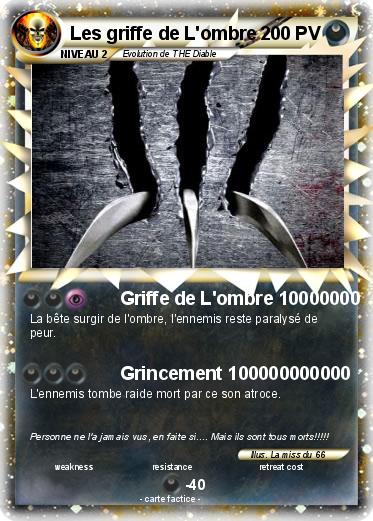 Pokemon Les griffe de L'ombre