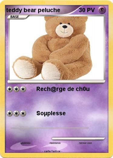Pokemon teddy bear peluche