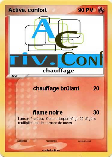 Pokemon Active. confort
