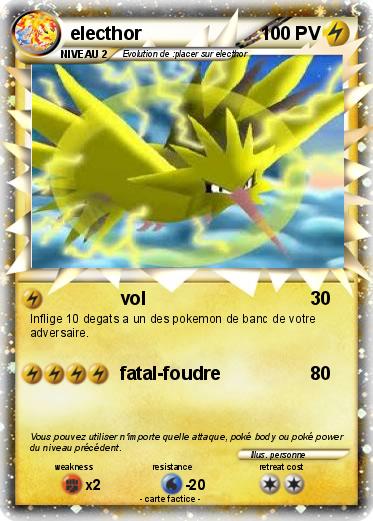 Pokemon electhor