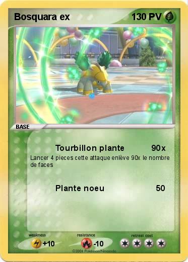 Pokemon Bosquara ex