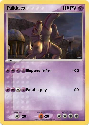 Pokemon Palkia ex