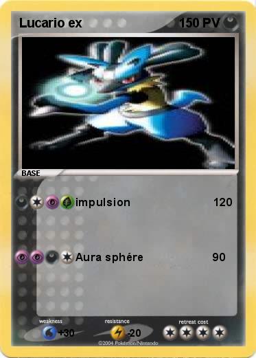 Pokemon Lucario ex