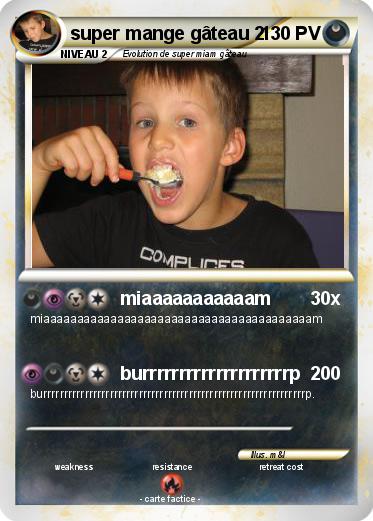 Pokemon super mange gâteau 2