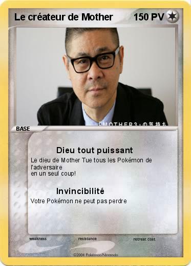 Pokemon Le créateur de Mother