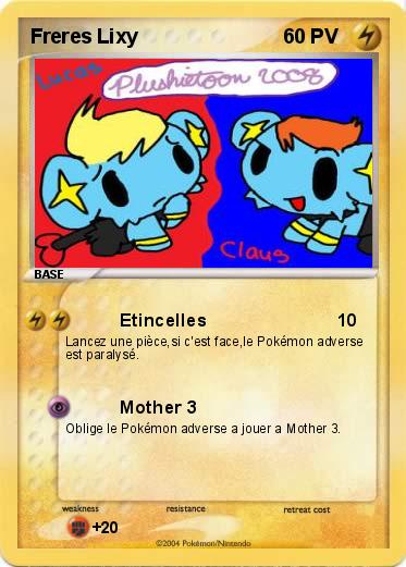 Pokemon Freres Lixy