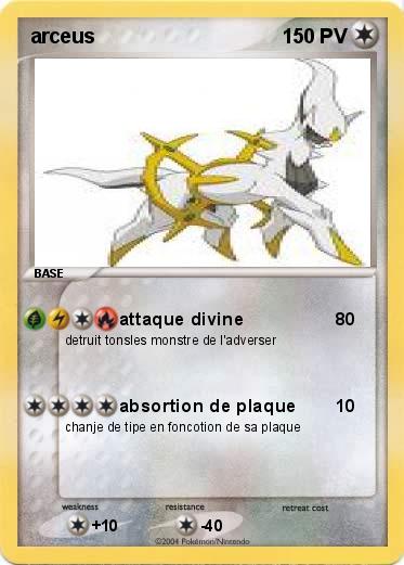 Pokemon arceus