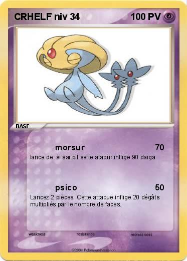 Pokemon CRHELF niv 34