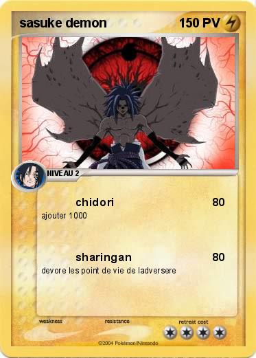 Pokemon sasuke demon