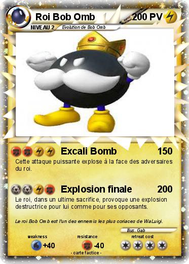 Pokemon Roi Bob Omb