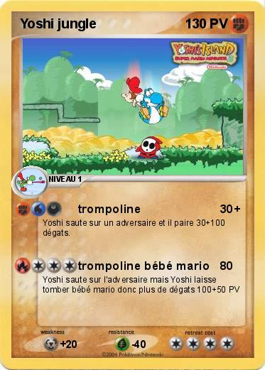 Pokemon Yoshi jungle