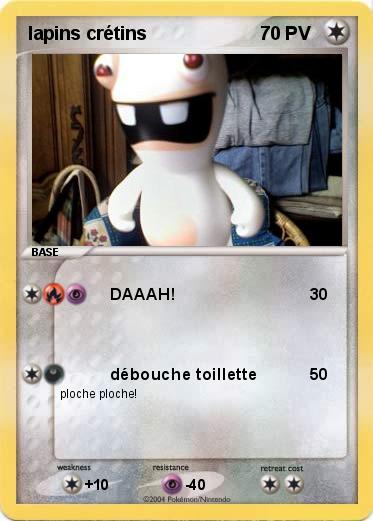 Pokemon lapins crétins