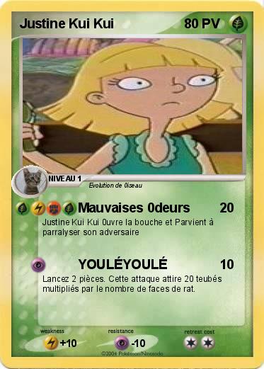 Pokemon Justine Kui Kui