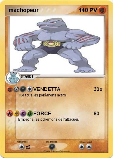 Pokemon machopeur
