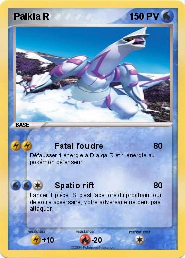 Pokemon Palkia R