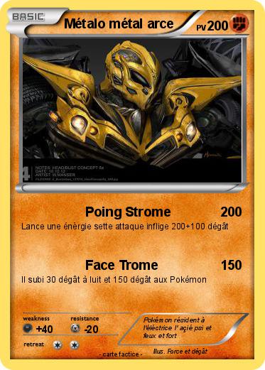 Pokemon Métalo métal arce